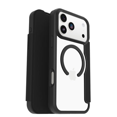 OtterBox React Folio MagSafe Case for iPhone 17 Pro Max- Black Crystal